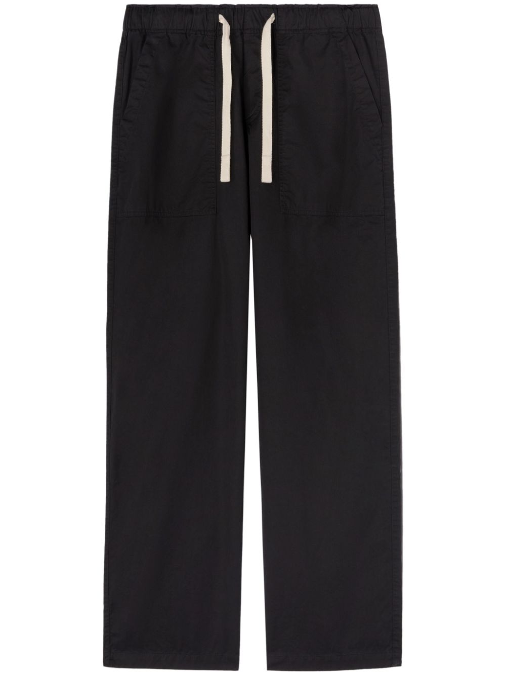 Logo-print trousers - Black