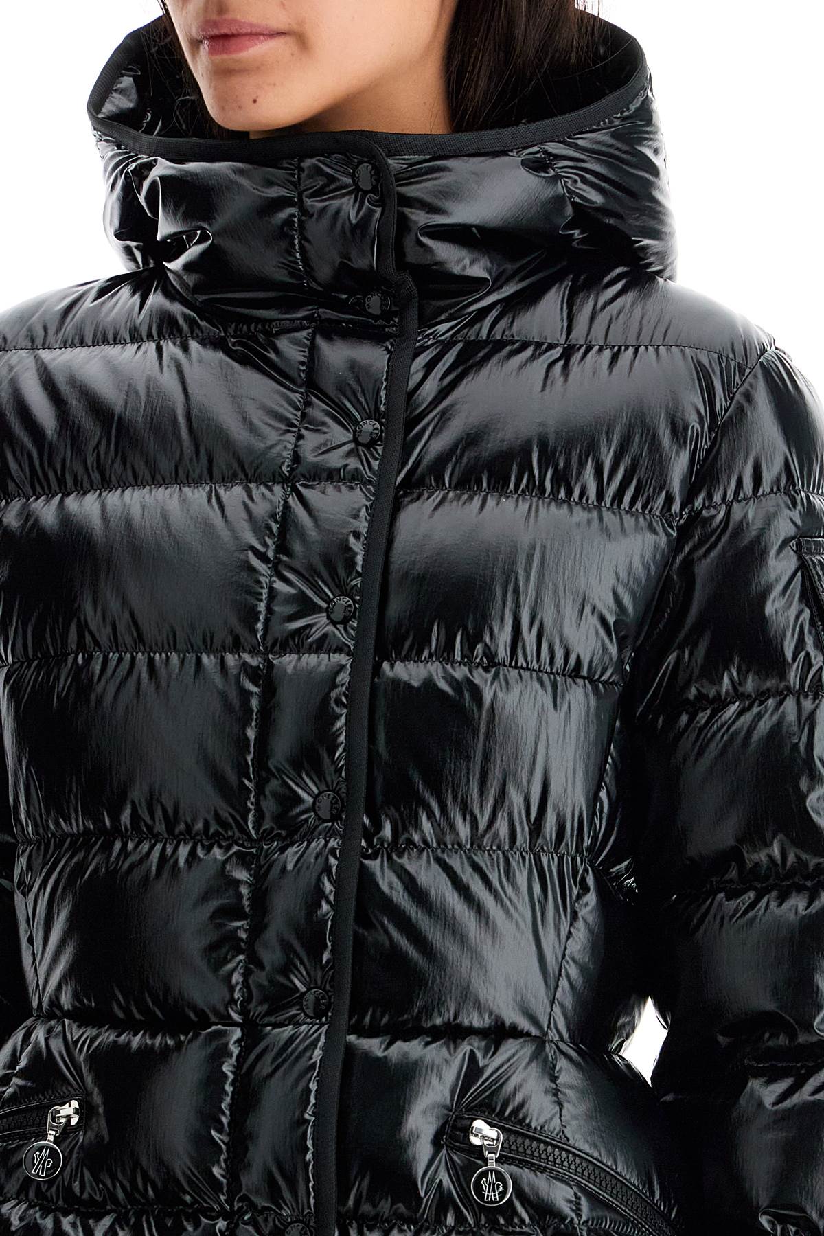 Short barante down jacket
