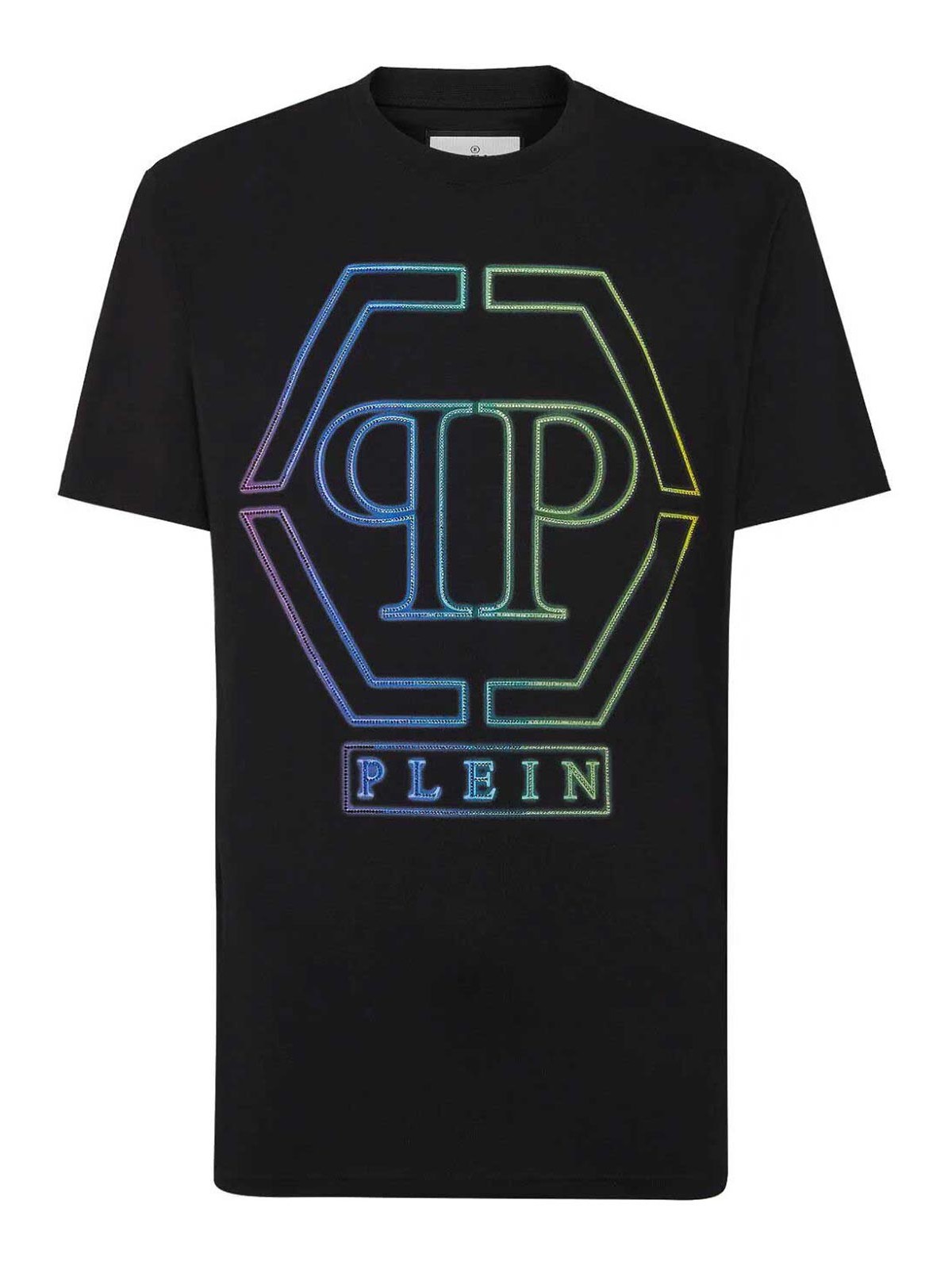 Embroidered Round-Neck T-Shirt