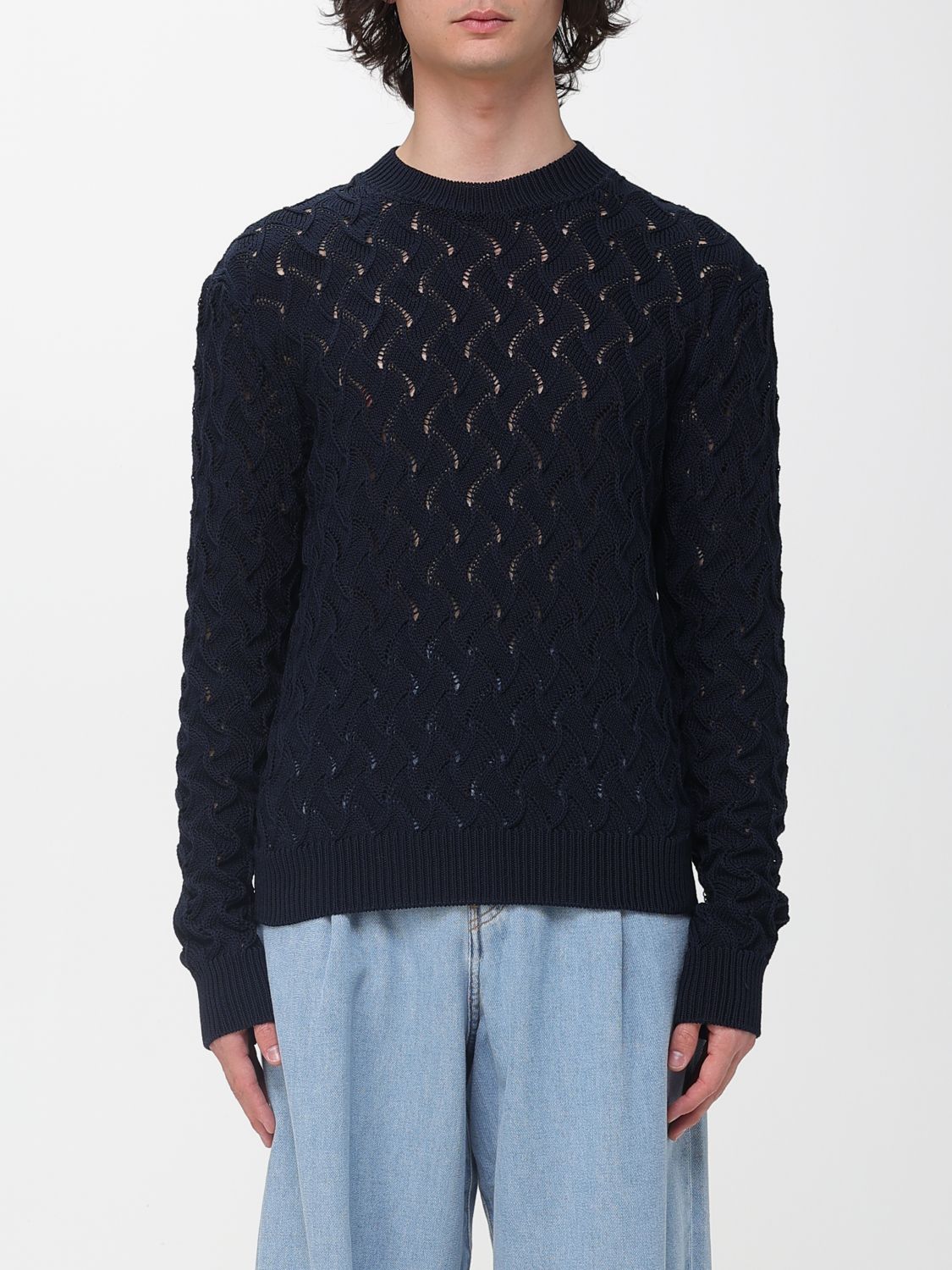 Sweater Men color Blue