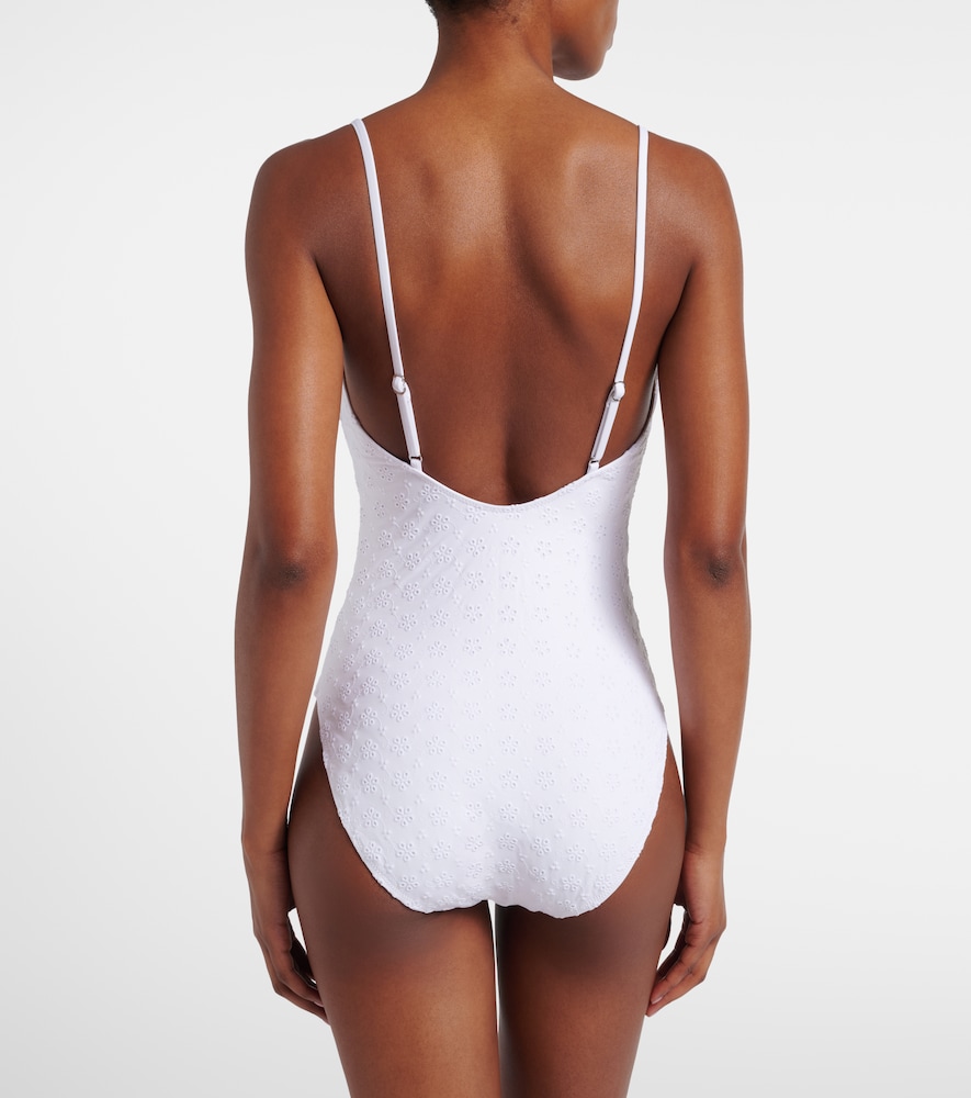 Broderie anglaise swimsuit