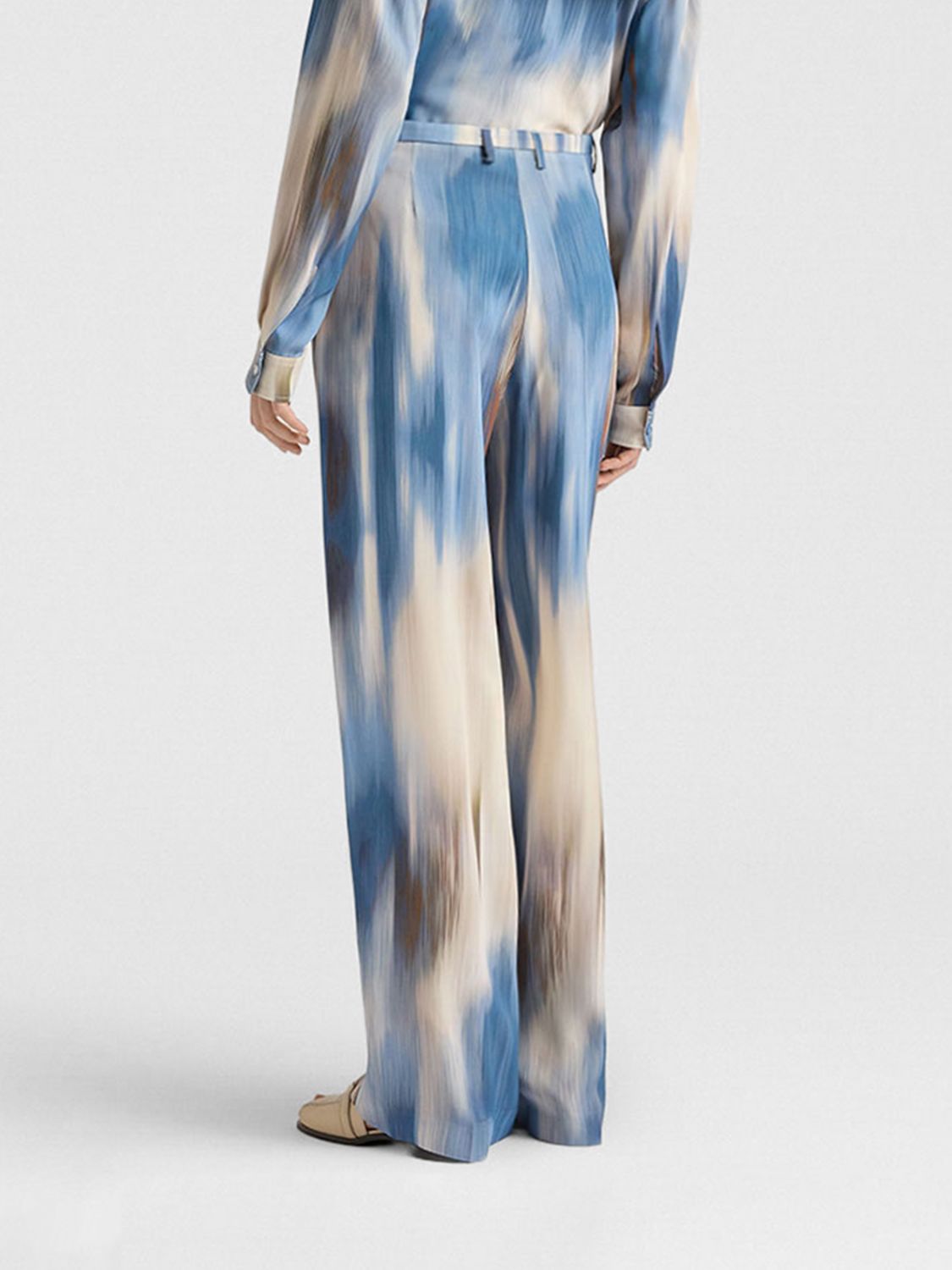 MOMONÌ Pants Woman color Sky Blue