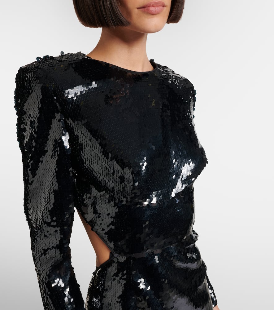 Sequined gown