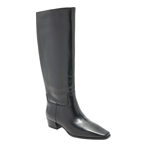 Pavla Leather or Suede Tall Boot - Medium - Rich Mahogany
