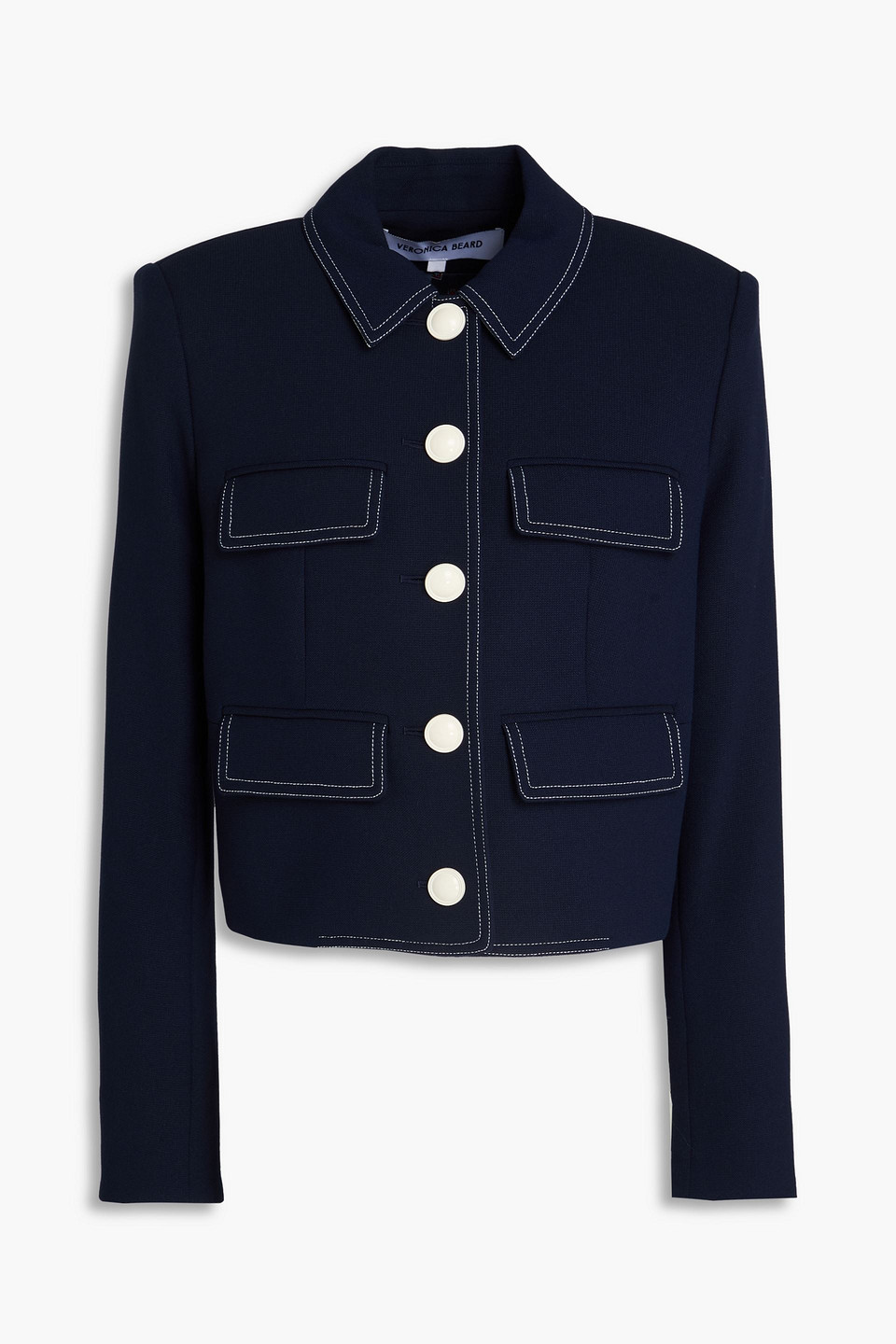 Constantine crepe jacket - Blue - US 4
