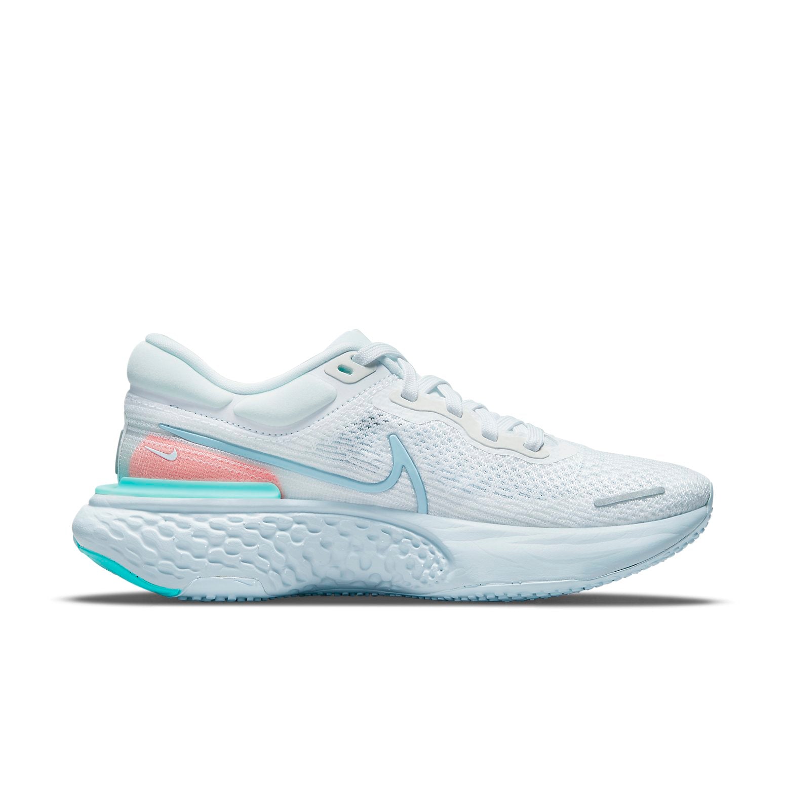 (WMNS) ZoomX Invincible Run Flyknit 'White Dynamic Turquoise'