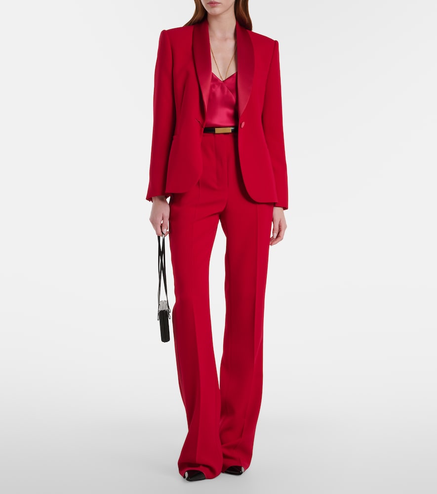 Ecrine cady flared pants
