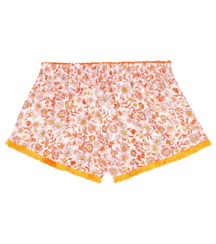 Poupette St Barth Kids Lulu floral shorts