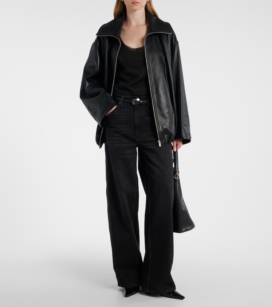 Elisse leather jacket
