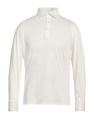 Man Polo shirt White Size 17 Cotton