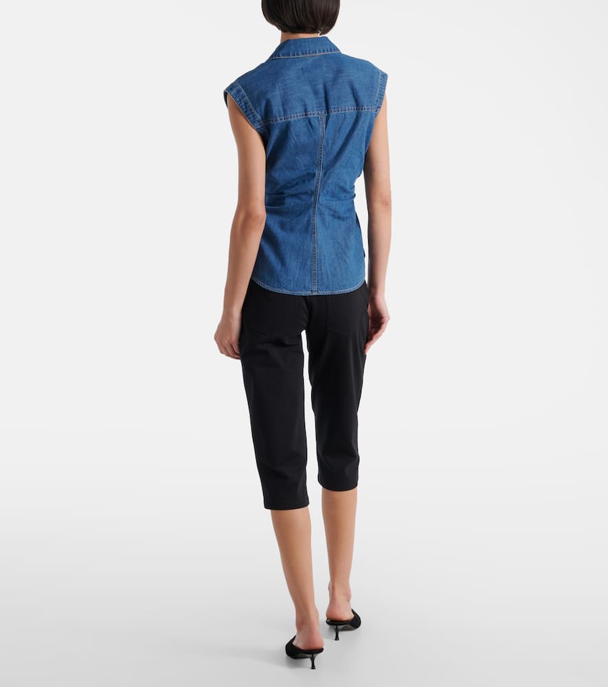 Sera denim top
