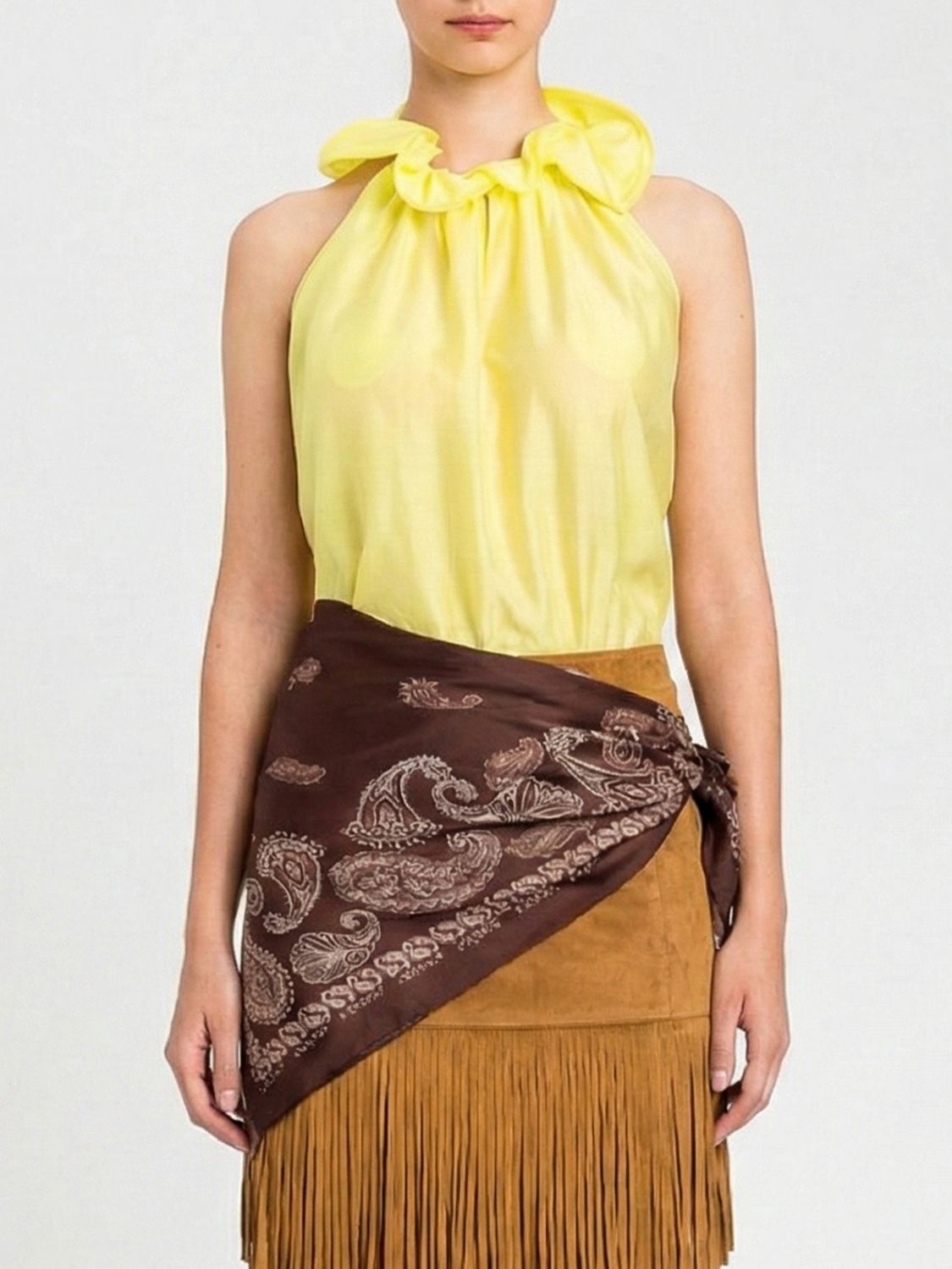 Top Woman color Lime