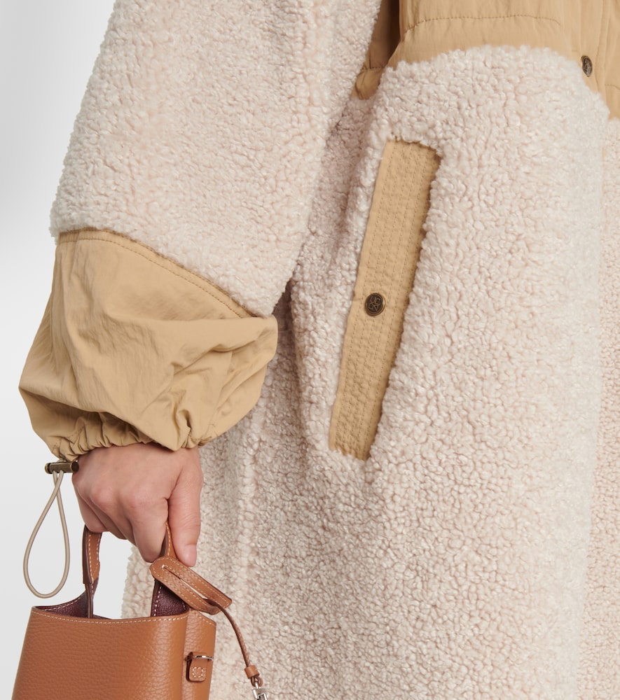 Killian faux-shearling coat