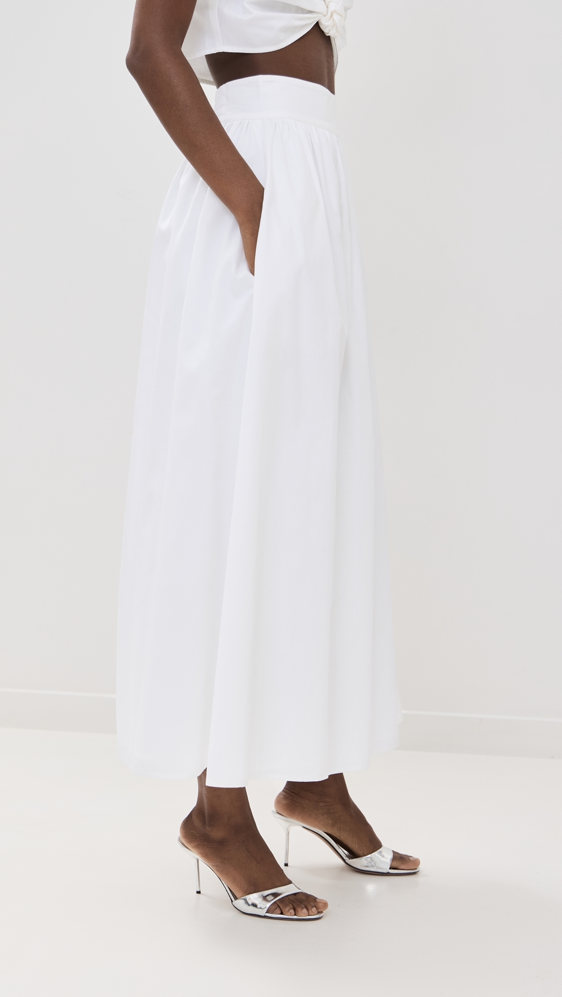 Ariadna Skirt White