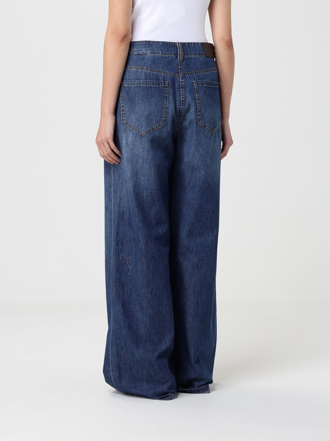 Jeans Woman color Denim