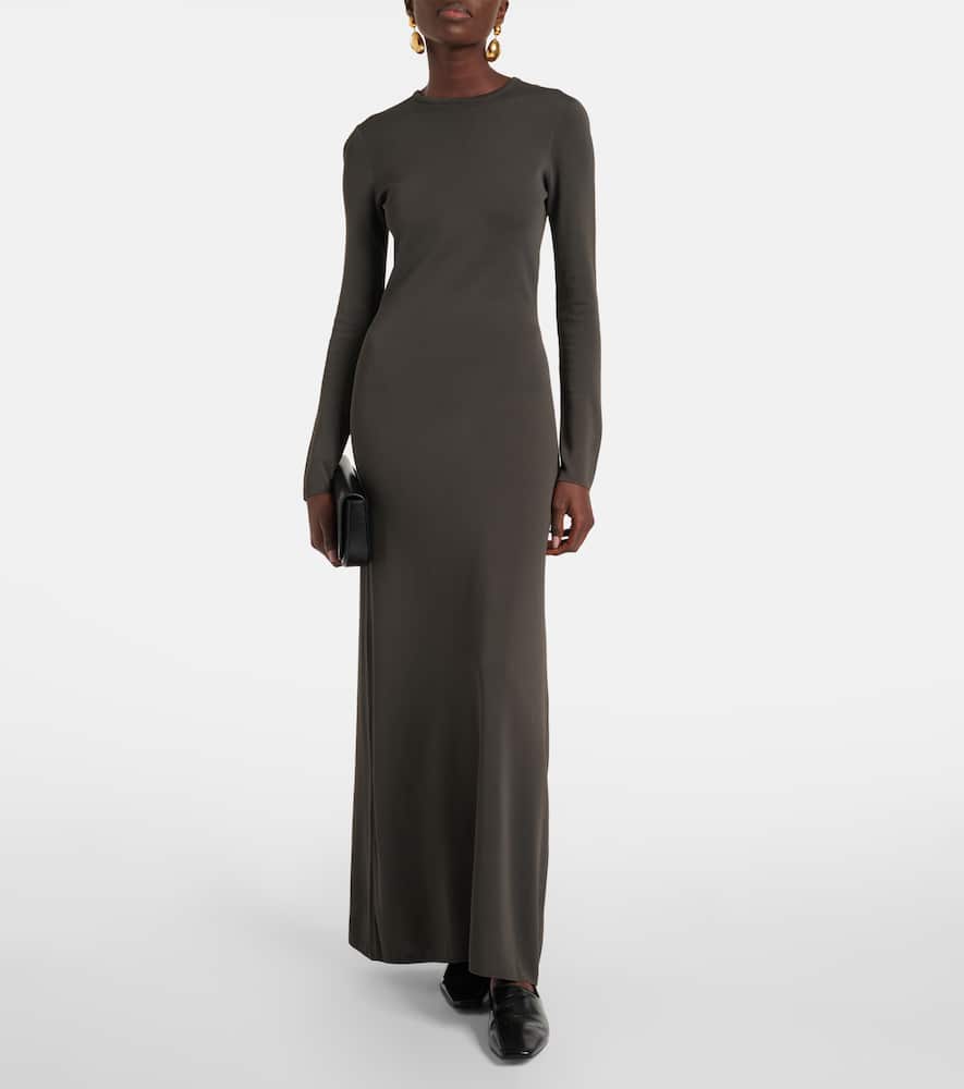 Scudder knitted maxi dress