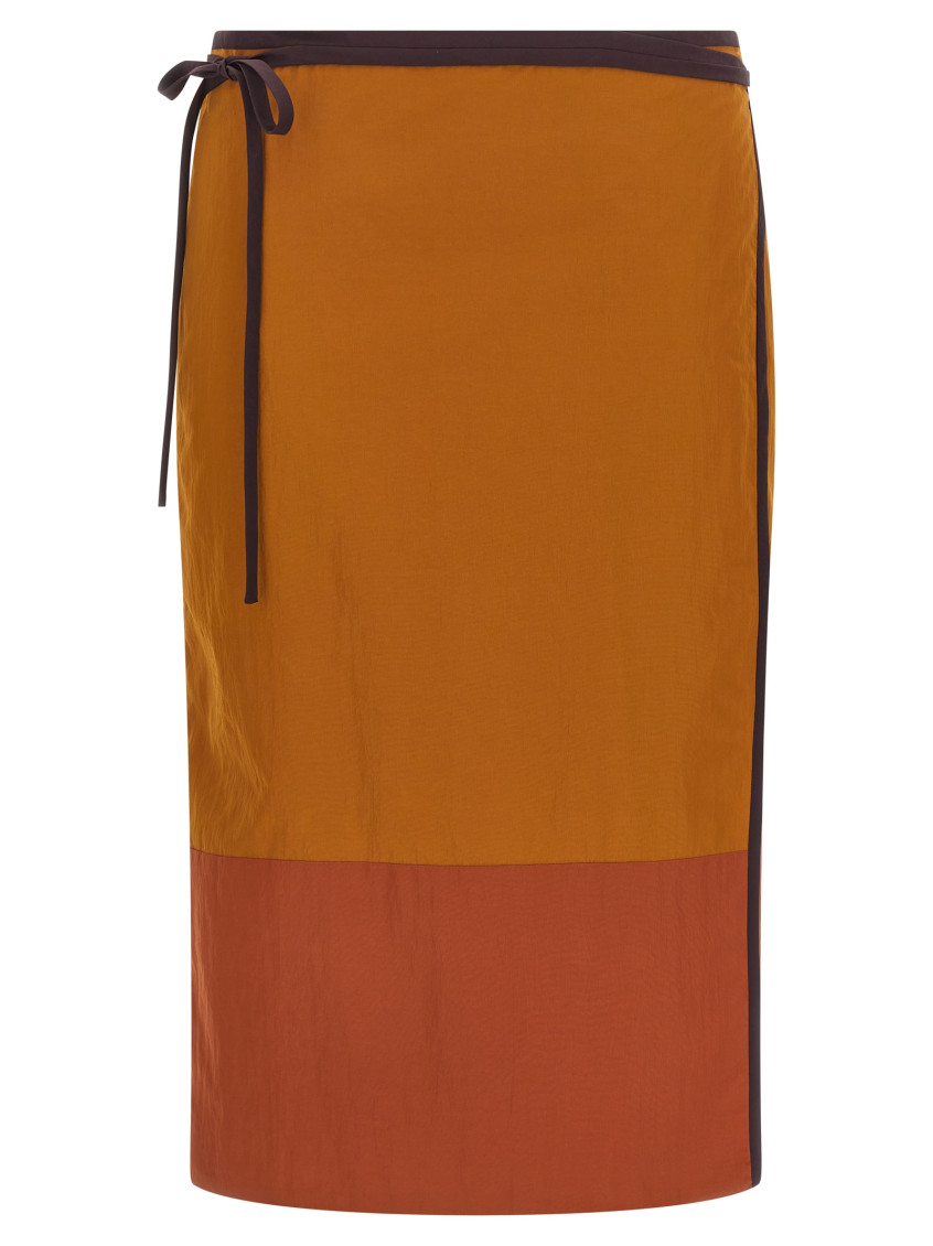 Nylon Pencil Skirt