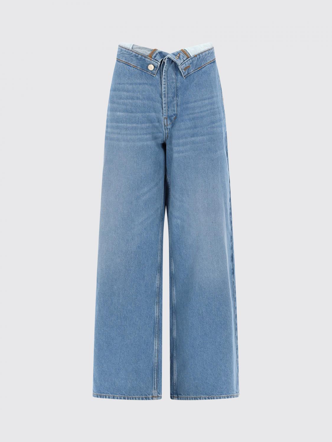 Jeans Woman color Denim