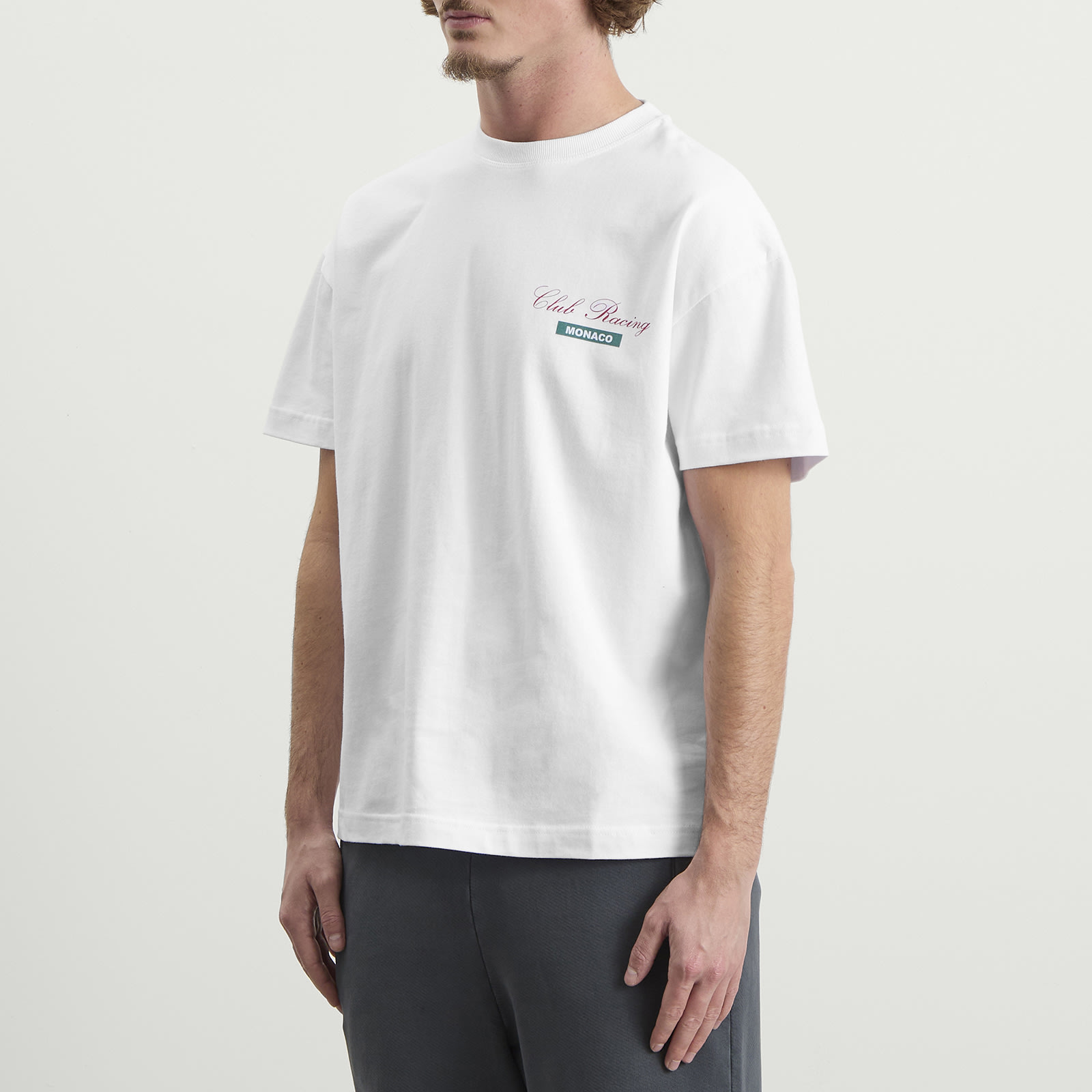 Men's Club Racing T-Shirt White