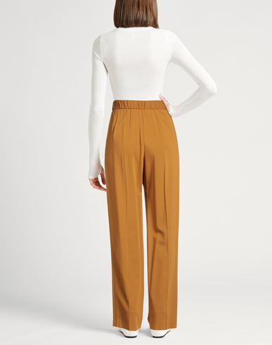 Forte_forte Woman Pants Mustard Size 2 Viscose, Virgin Wool, Elastane