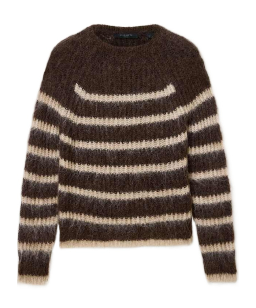 Riga Striped Crew Neck Jumper