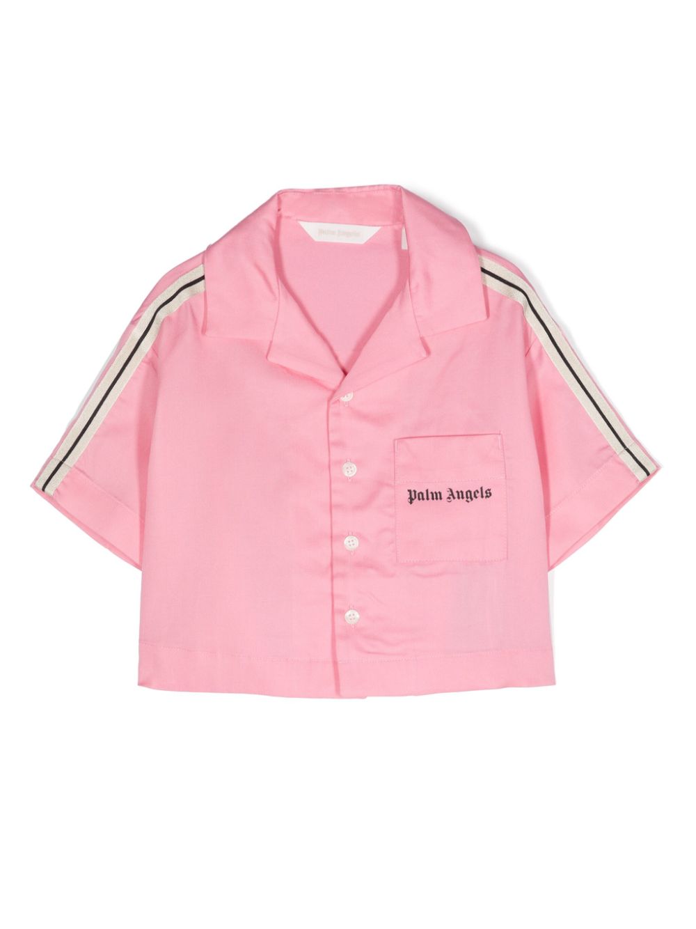 Track cropped shirt - Pink