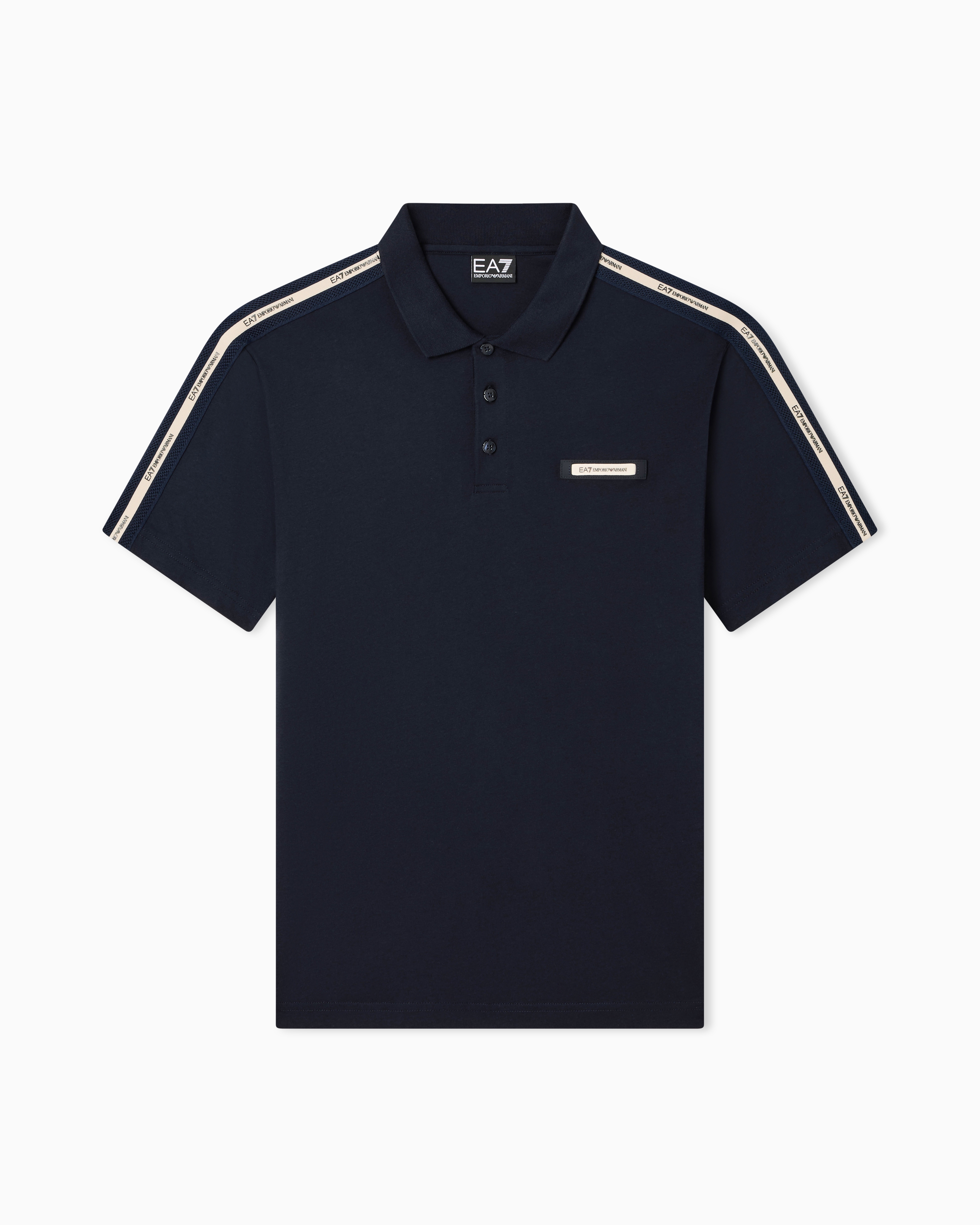 Logo Series cotton-jersey polo shirt