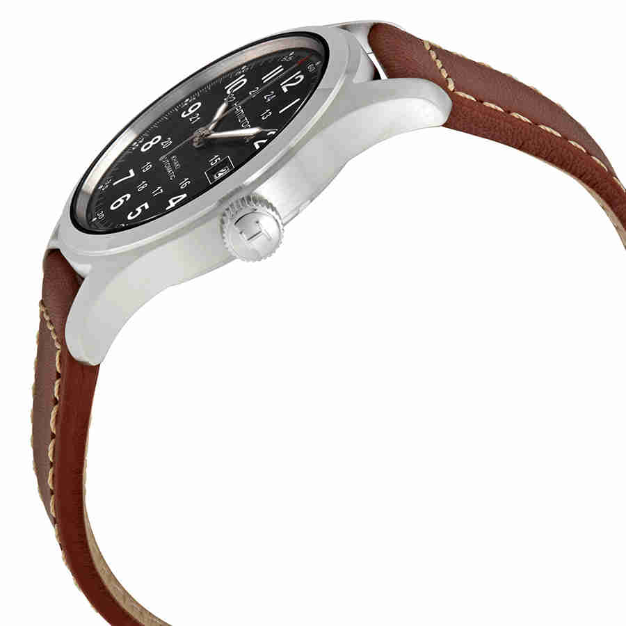 Khaki Field Automatic Black Dial Mens Watch H70555533