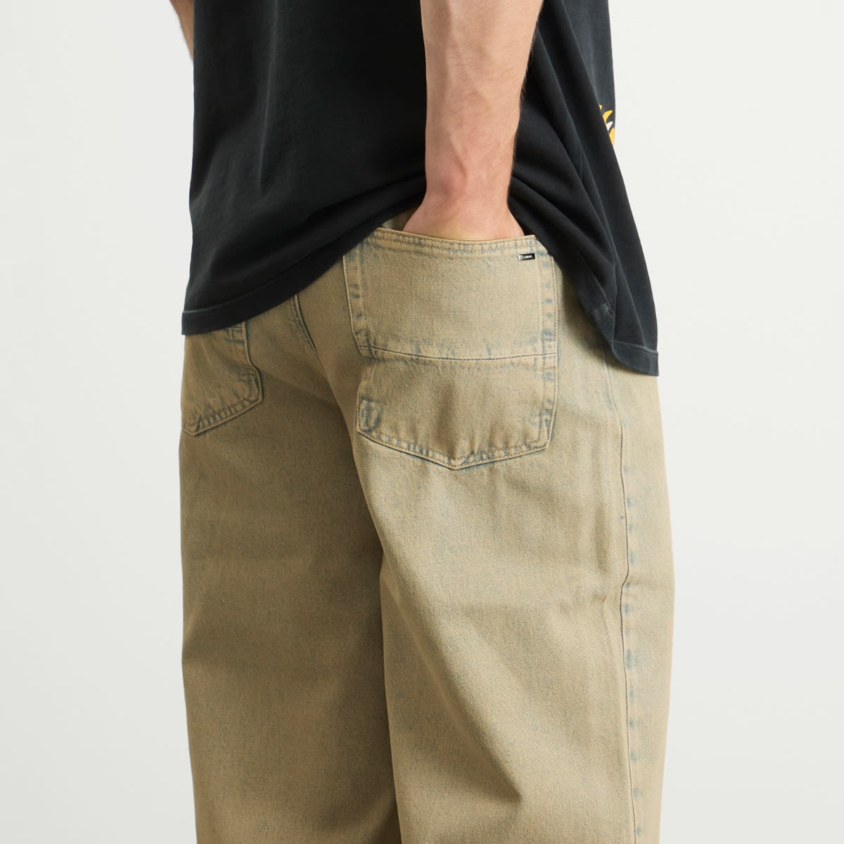 Men's Washed Baggy Jean Indigo Desert