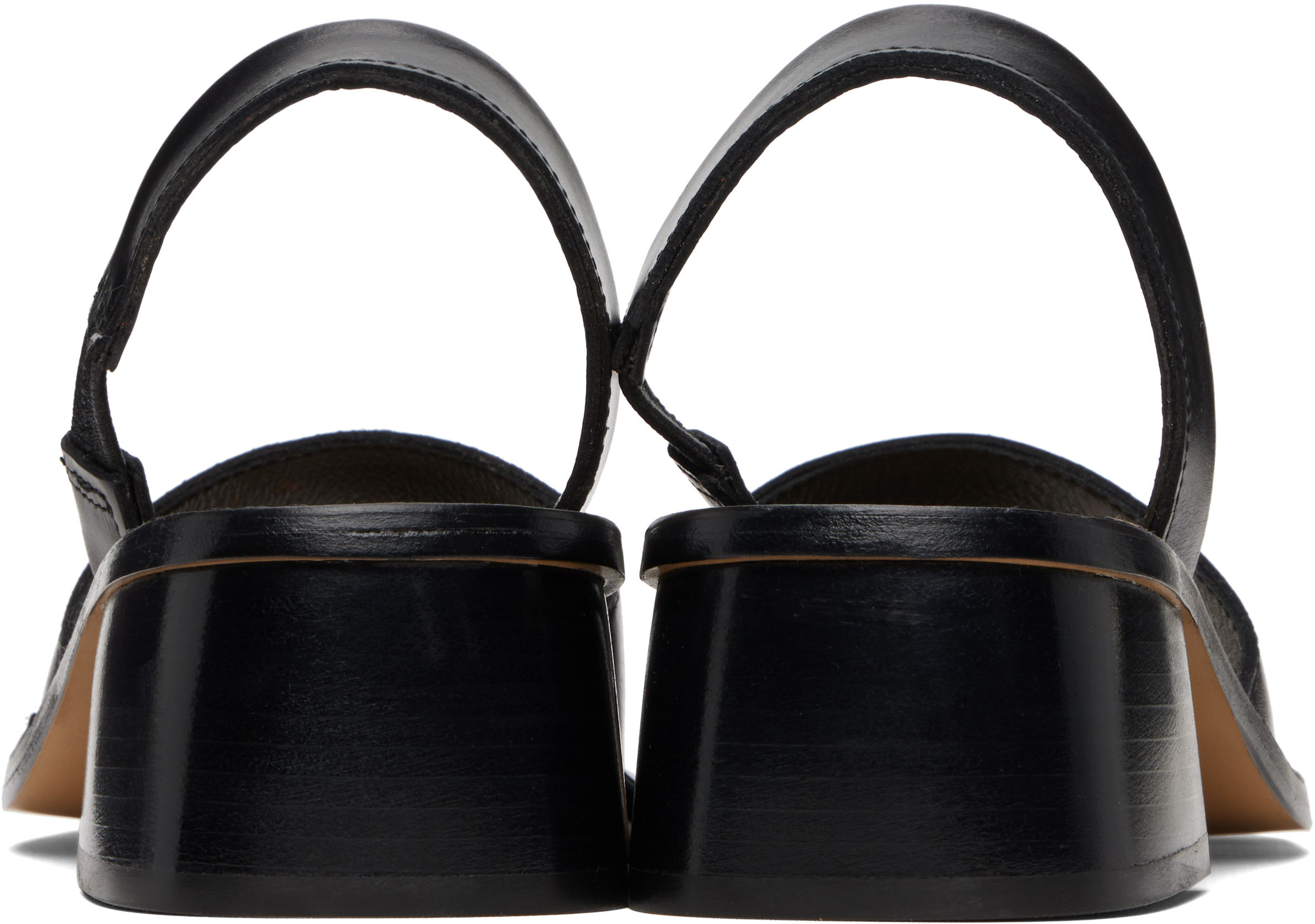 Black Altet Heeled Sandals