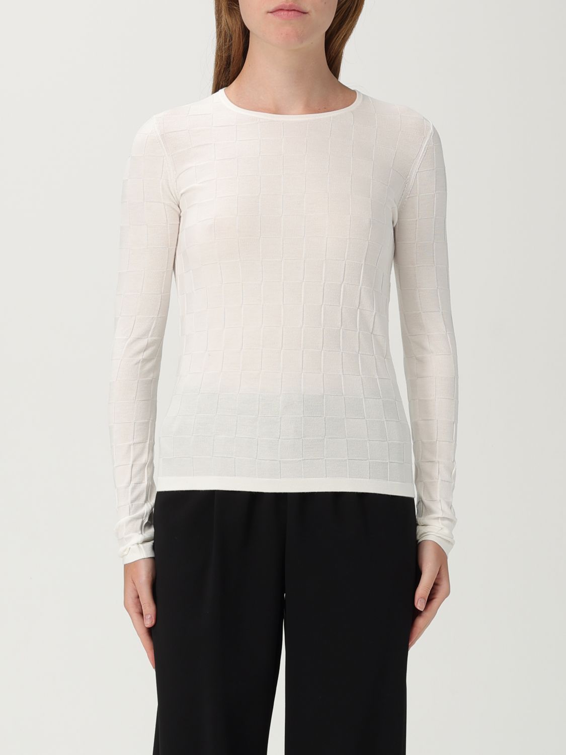 Sweater Woman color Yellow Cream