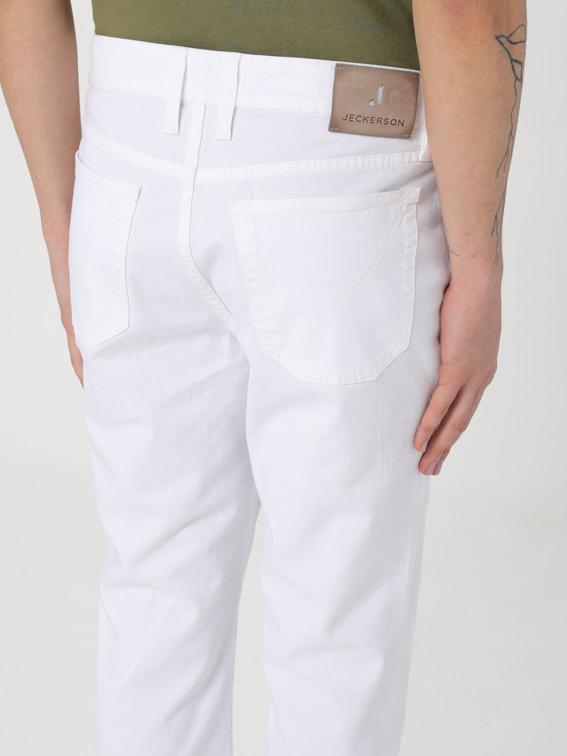 Pants Men color White