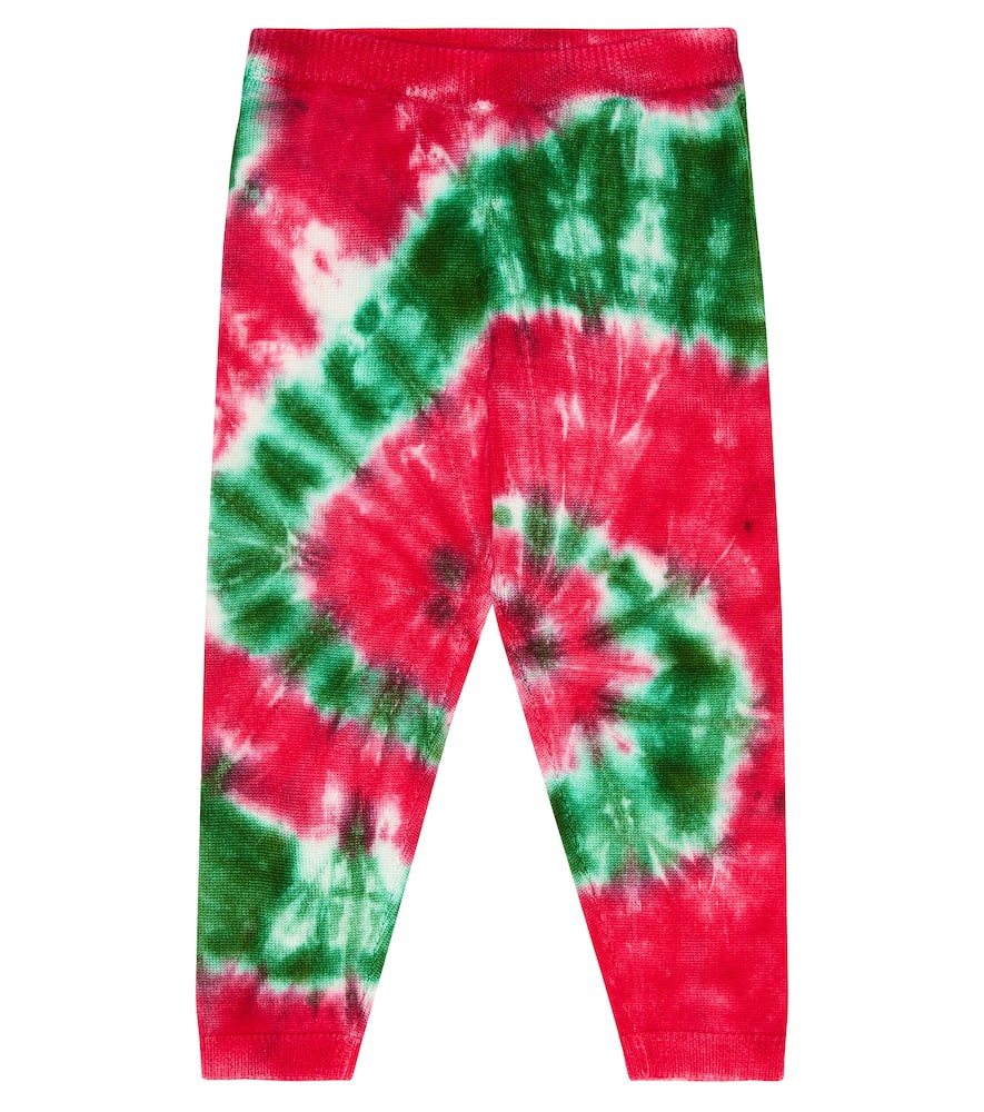California Dreamin' tie-dye virgin wool pants