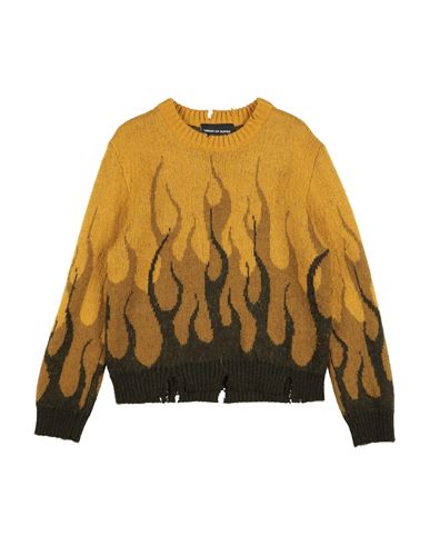 Vision Of Super Kid Boy Sweater Marigold Size 10 Acrylic, Mohair wool, Polyamide