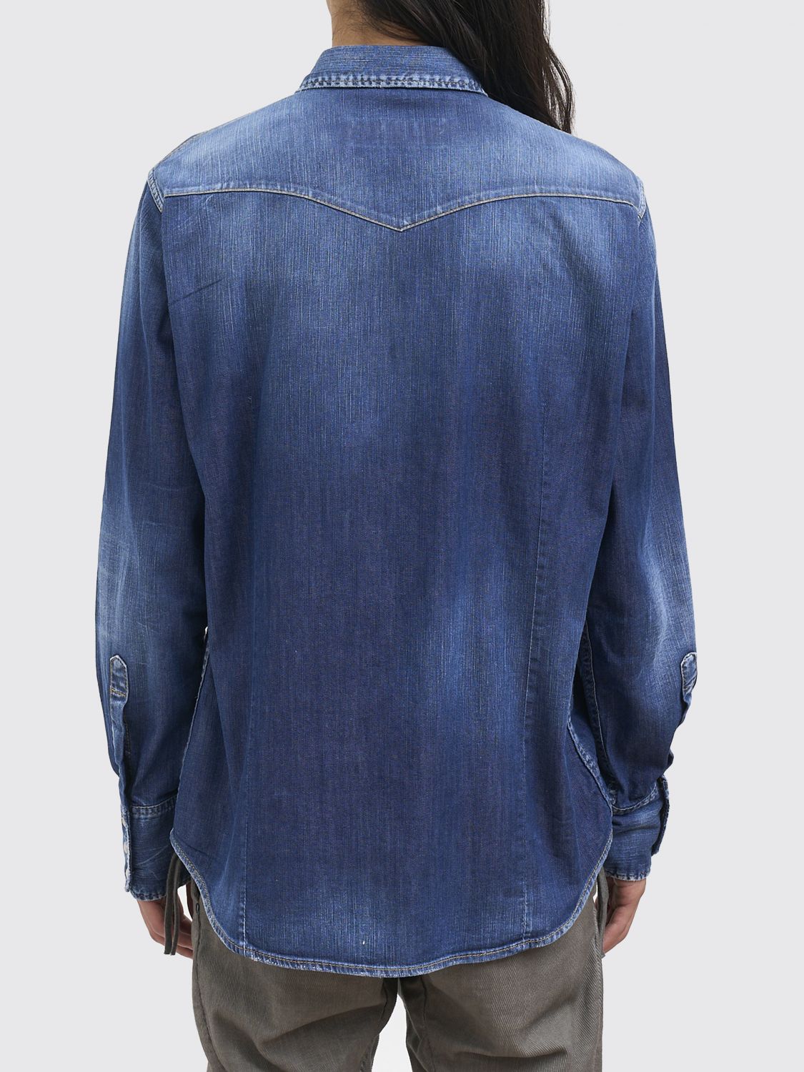 Shirt Men color Blue