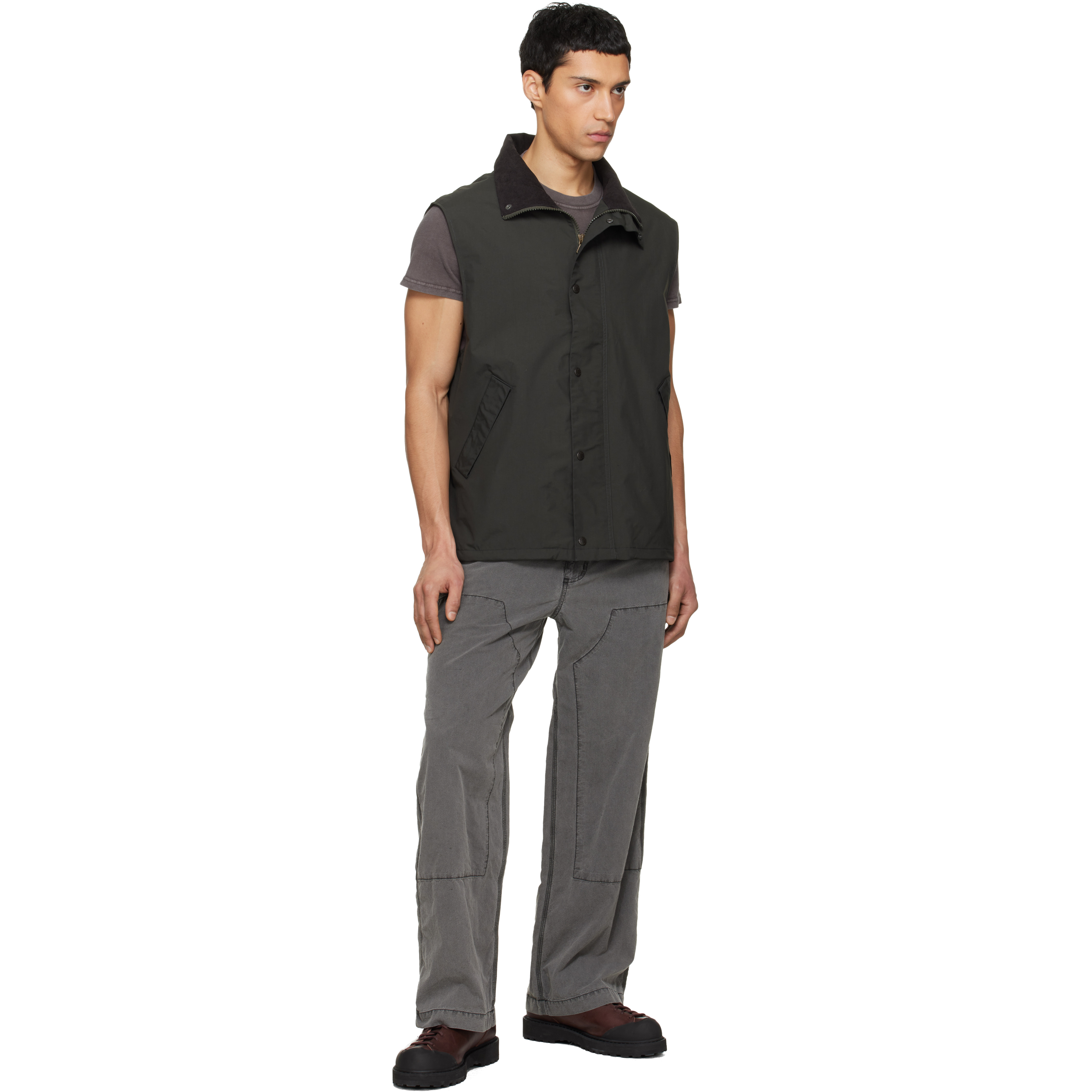 Gray Weather Deck Trousers