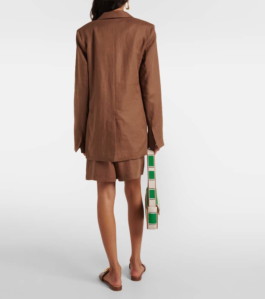 Azores linen blazer