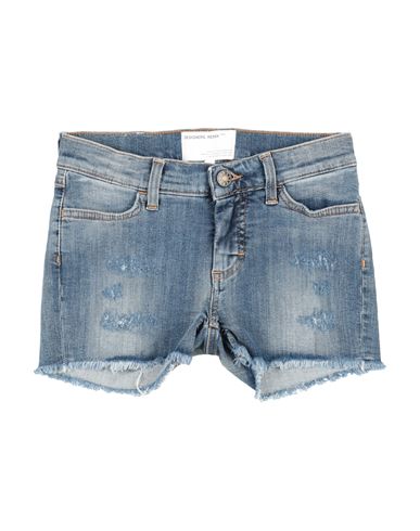 Kid Girl Denim shorts Blue Size 16 Organic cotton, Recycled PES, Elastane