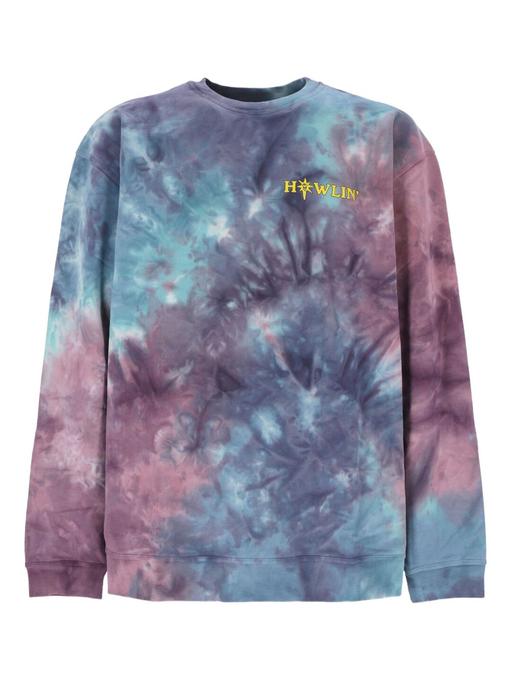 Howlin' tie-dye print sweatshirt - Purple