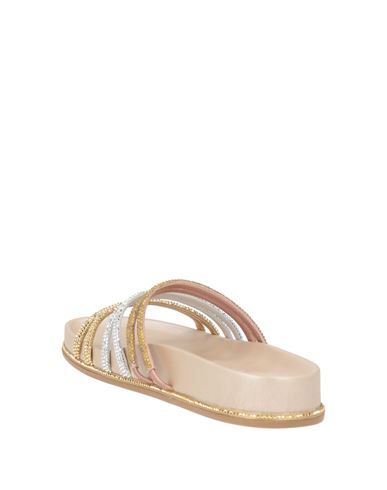 Woman Sandals Marigold Size 7 Textile fibers
