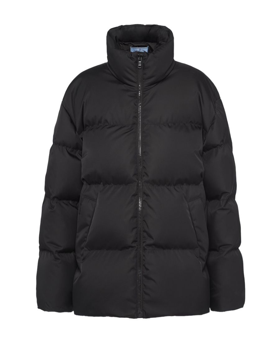 Oversized Re-Nylon down jacket