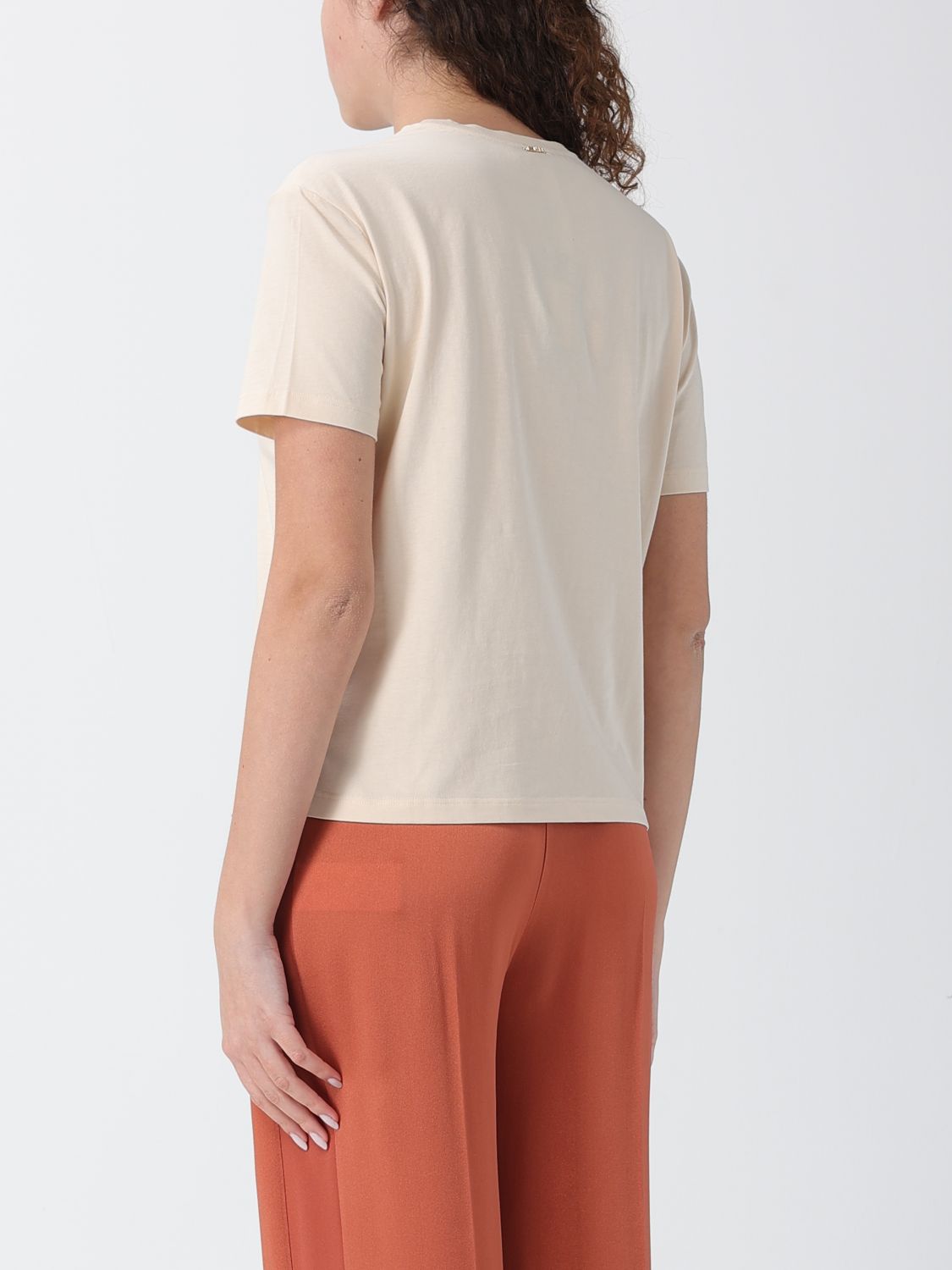 T-Shirt Woman color Yellow Cream