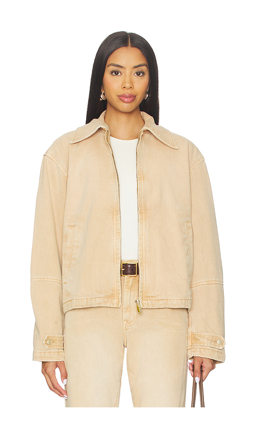 7 For All Mankind Workwear Jacket in Tan. - M also in XS