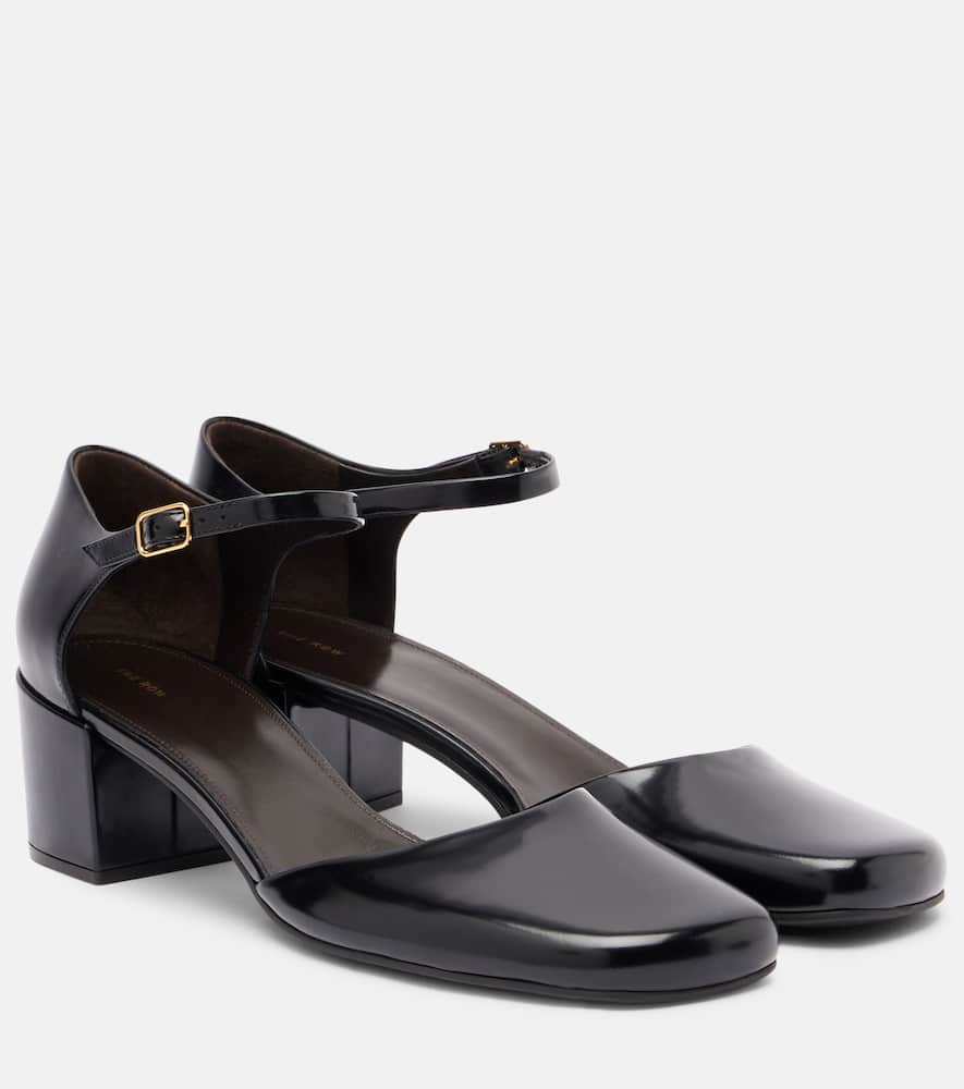 Penelope leather pumps