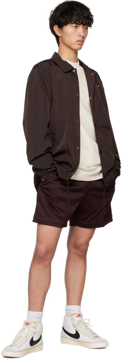 Beige Rib Long Sleeve T-Shirt