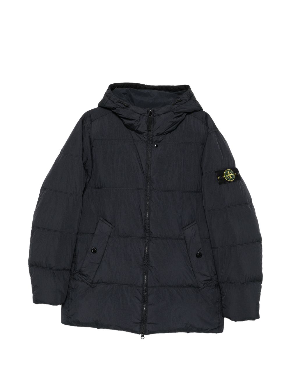 RDS-Certified Duck Down Padded Down Jacket — Navy
