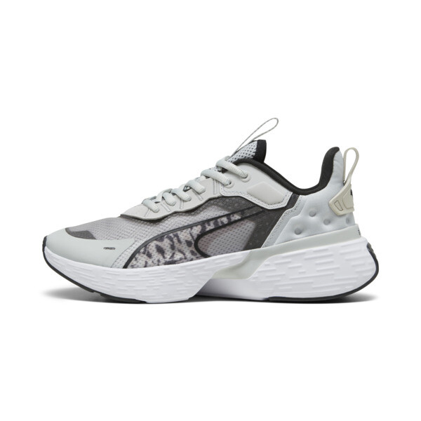 PUMA SOFTRIDE Sway FelineFine Women's Running Shoes in Grey