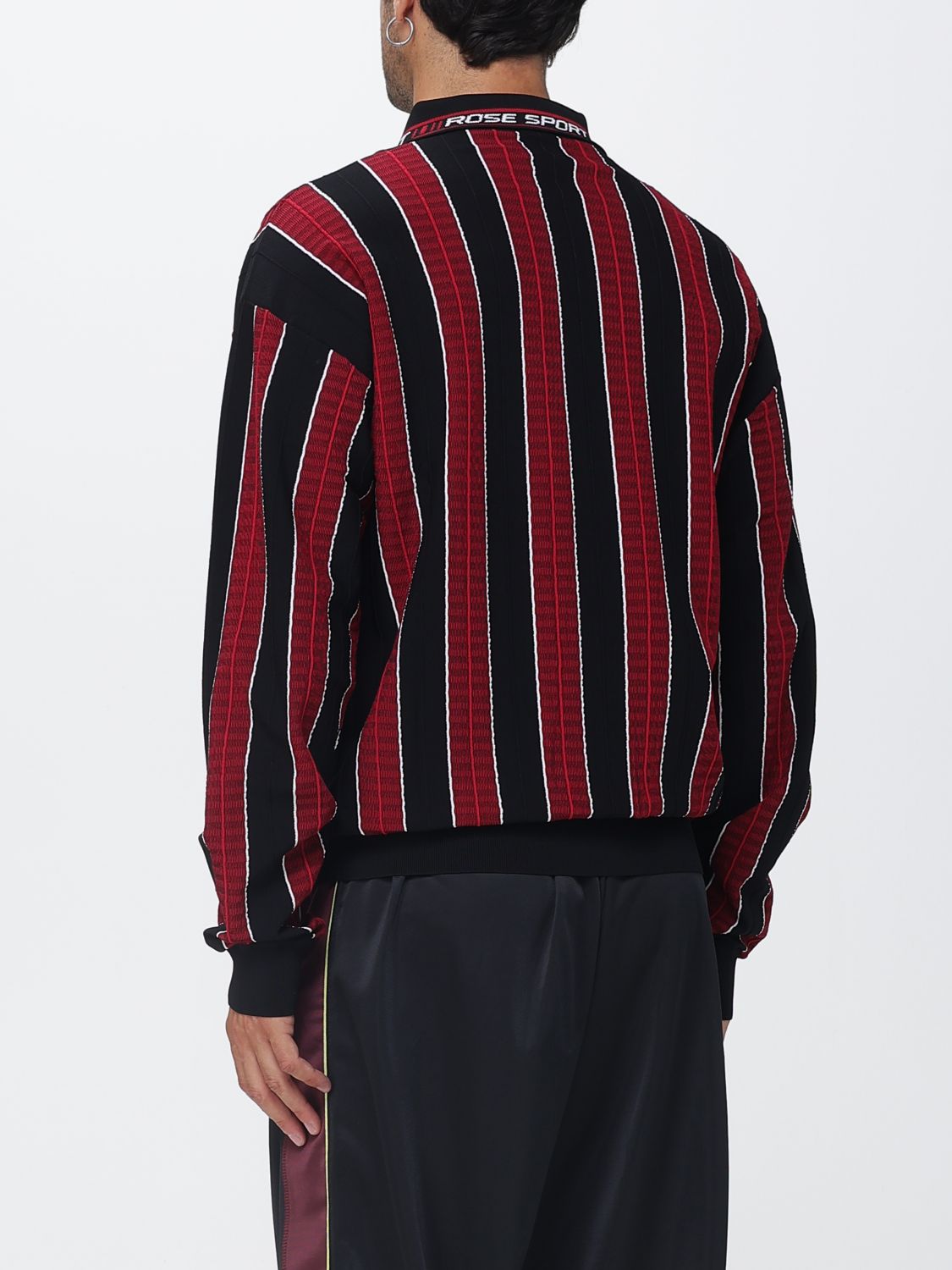 Logo Polo Shirt Red Black