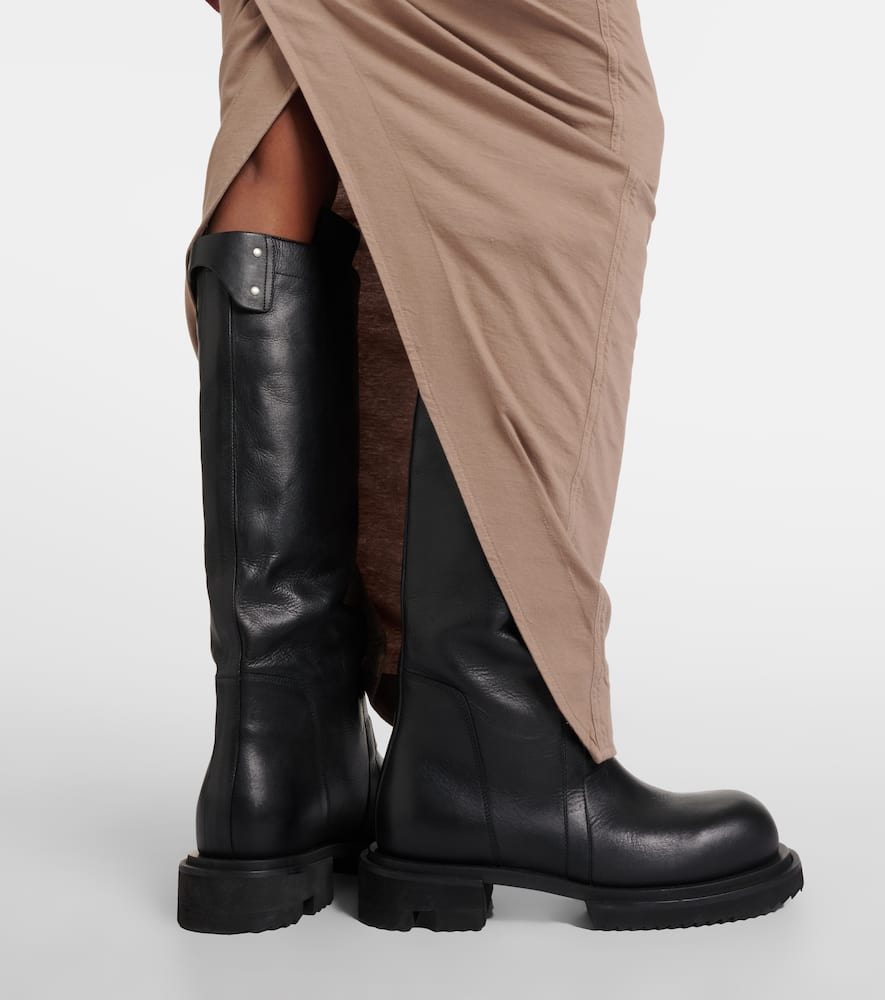 Cotton jersey maxi skirt