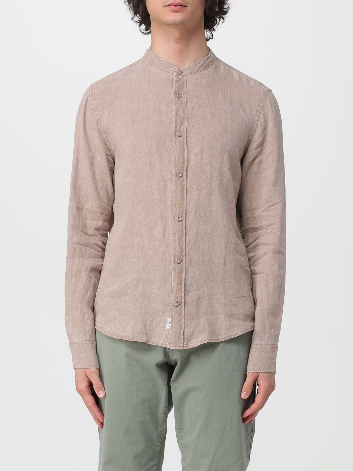 Shirt Men color Beige